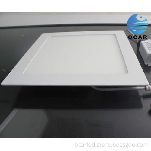 2015 Best popular color temperature changing square led panel light